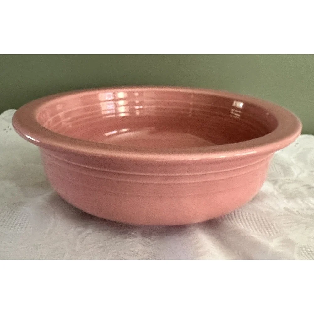 Fiesta Rose Pink 1 Qt Serving Bowl 8.25